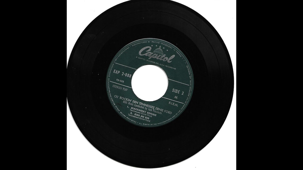 Tennessee Ernie Ford - Blackberry Boogie - 1952 -Pop, Folk, World, & Country - Western Swing