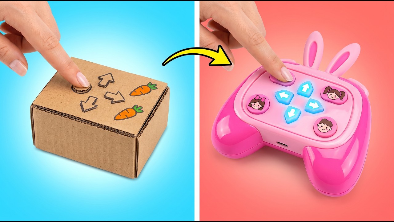 From Regular to Sprunki ✨😳 Adorable Cardboard DIY Crafts