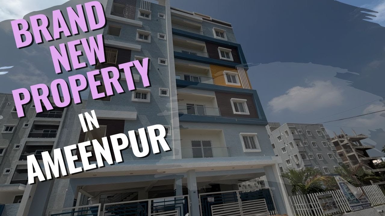 Brand New flat for sale in ameenpur | #ameenpur #hyderabad #properties #flatforsale