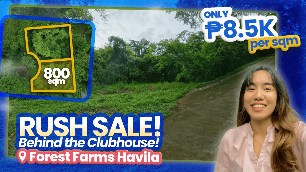 Cheapest Havila lot?! Only 8,500/sqm in Forest Farms
