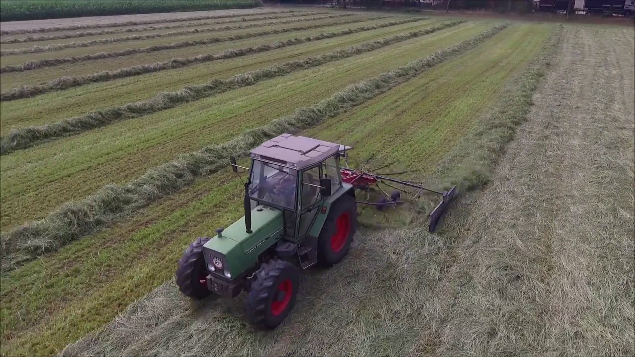 Raking grass | Fendt Farmer 306 Lsa | Vicon Andex 463 | Gras harken