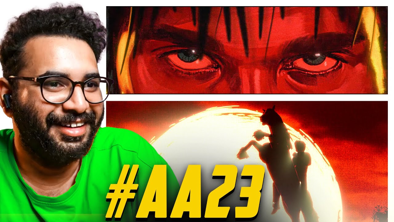 AA23 Announcement Video Reaction | Icon Star Allu Arjun | Lokesh Kanagaraj | Anirudh| Man of Fiction