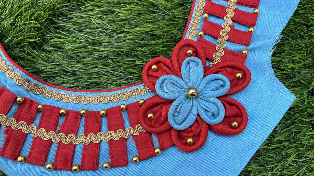 New Blouse Neck Design Cutting And Stitching