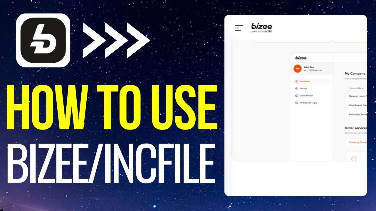 How to Use Bizee/Incfile LLC Formation (2024) - Beginner's Tutorial