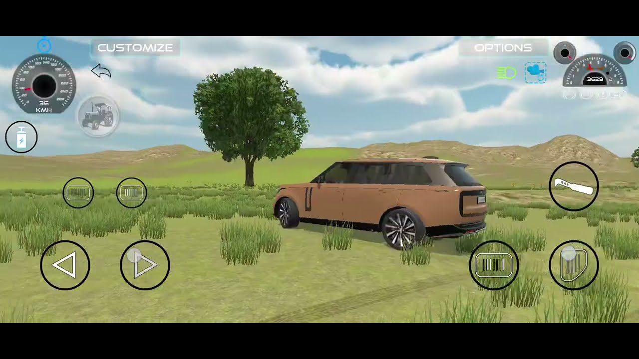 Range Rover off roading #gaming 