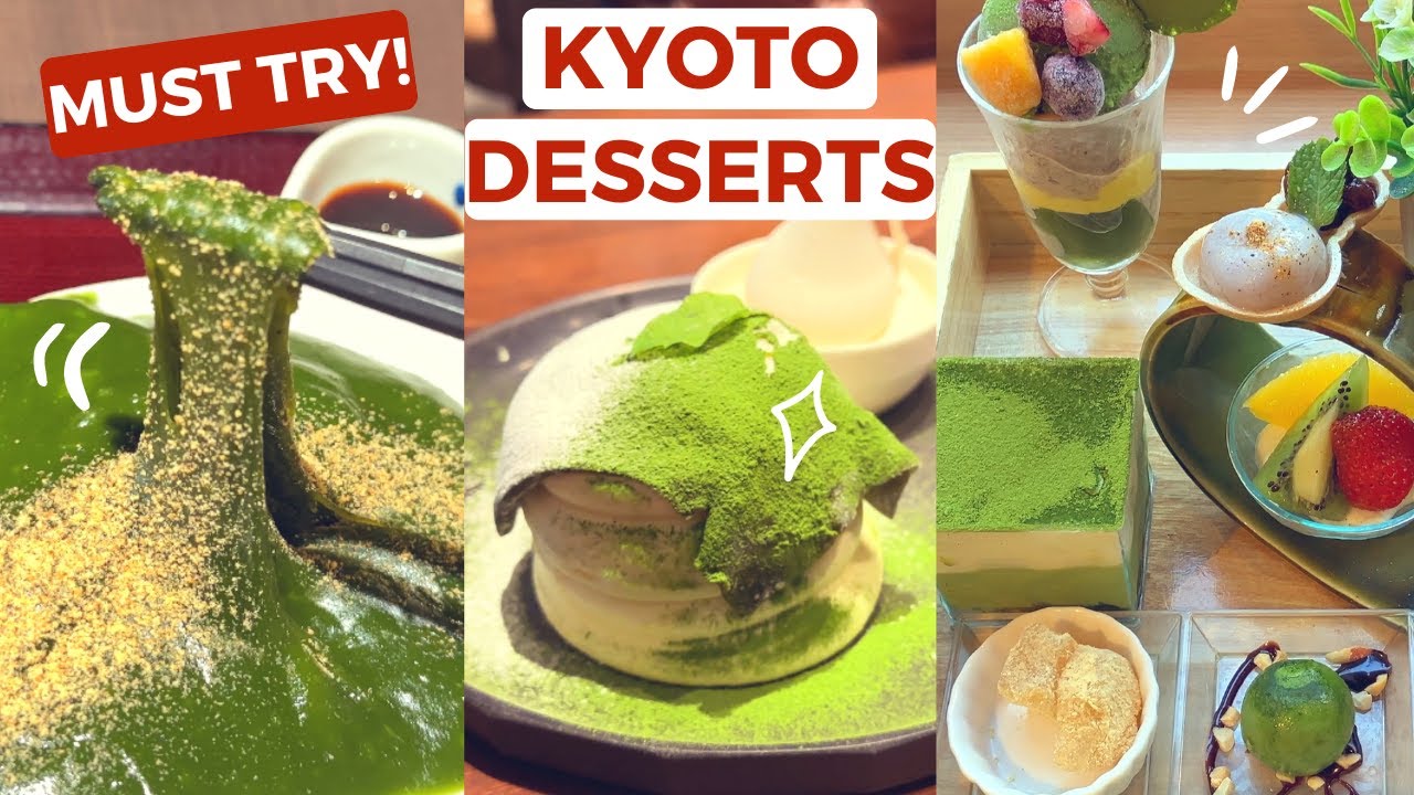 7 Must Try Dessert Places in Kyoto Japan | Kyoto Food Guide| Kyoto Vlog | Happy Trip