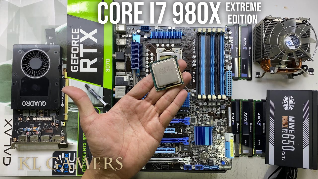 intel Core i7 980X Extreme Edition ASUS P6X58D-E NVDIA QUADRO P2200 Ultimate Workstation PC Build