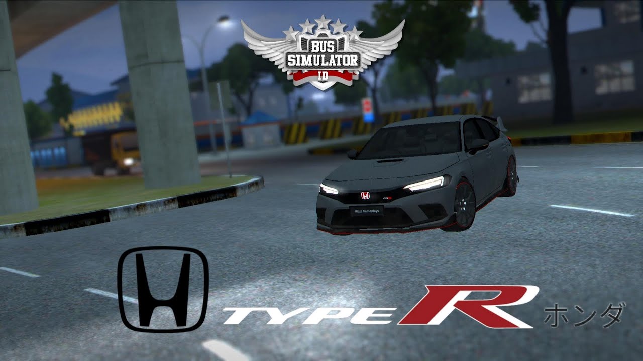 HONDA CIVIC TYPER R FL5 BUSSID | FIRST BUSSID VIDEO EVER | Mod | NikHariz12 