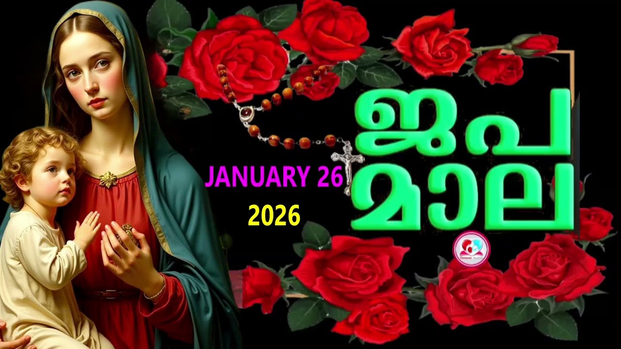 ഇന്ന് തിങ്കളാഴ്ച#സന്തോഷത്തിൻറെ രഹസ്യങ്ങൾ കേട്ട് ഇന്നത്തെ ദിവസം ആരംഭിക്കാം#japamala January 26th 2026