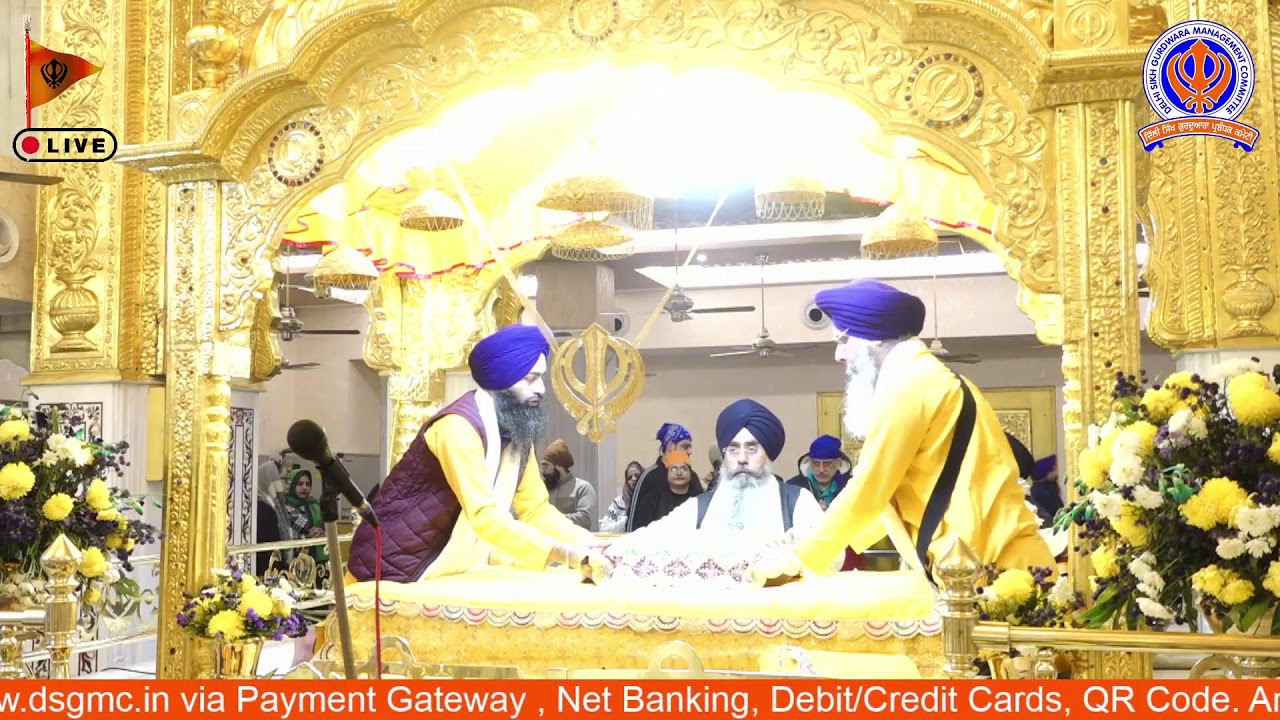 28/01/2026 Official DSGMC | Gurbani Kirtan |  Live Gurdwara Bangla Sahib