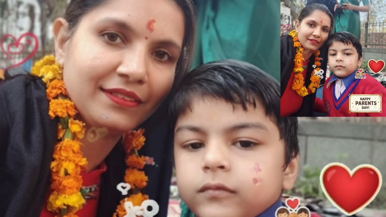 Indian Sanskar: Baccho ne ki Parents aur Dadaji ki Puja 🙏✨