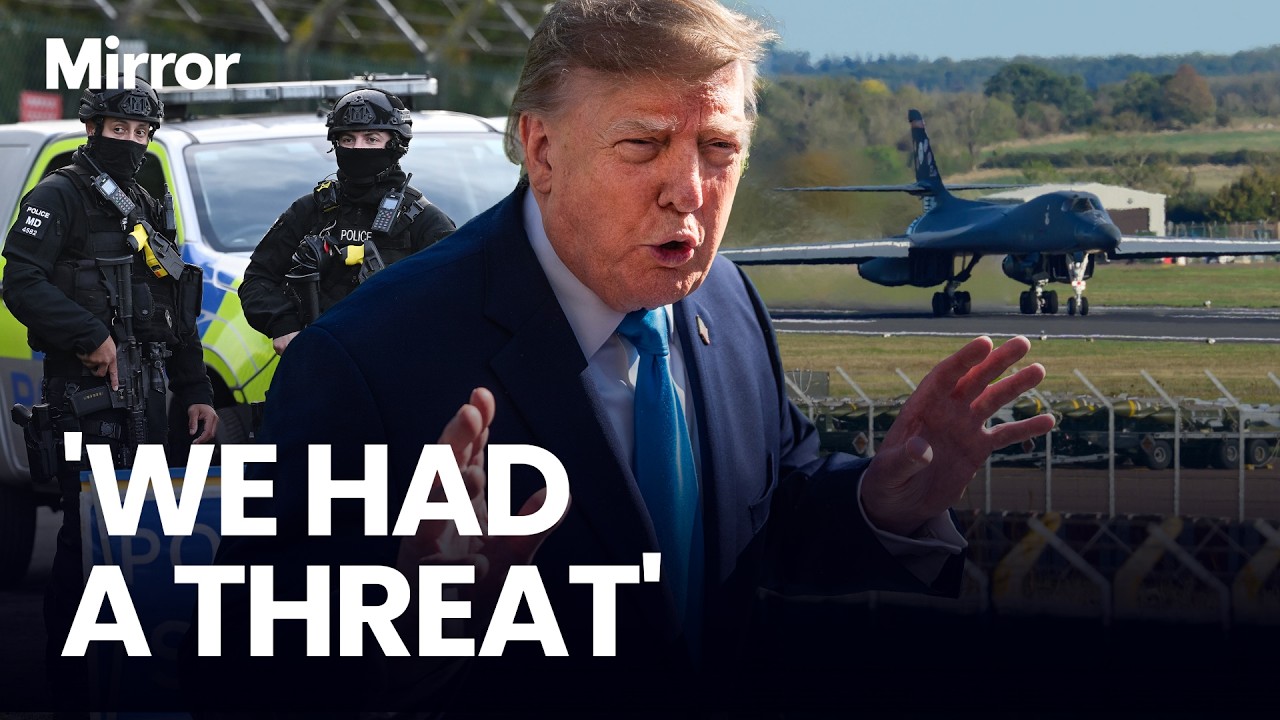 Трамп раскрыл причину, по которой американские бомбардировщики были выведены с авиабазы Фэрфорд и...