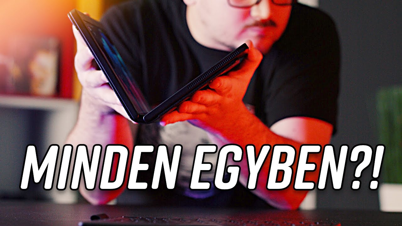 Micsoda ötlet! 👀 - Ilyen a Lenovo ThinkPad X1 Fold