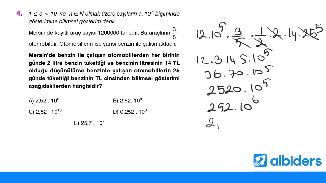 2  Ünite ileri test 2 üslü sayılar 1 6  Sorular
