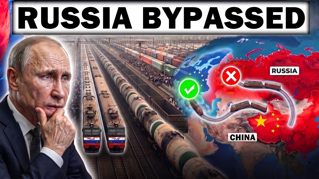 Сухопутный мост Москвы разрушен: РЖД терпят крах, пока мегамаршрут Китая протяженностью 7000 км о...