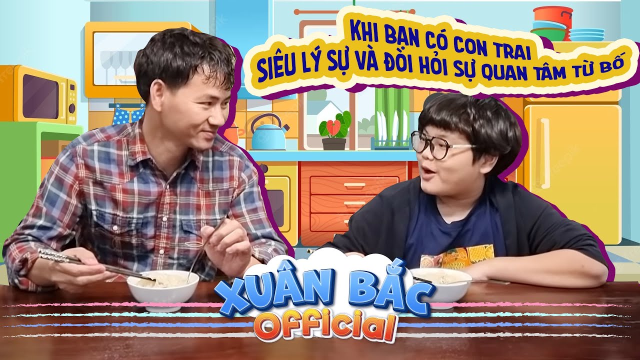Khi bạn có con trai siêu lý sự và đòi hỏi sự quan tâm từ bố🥺🥺🥺