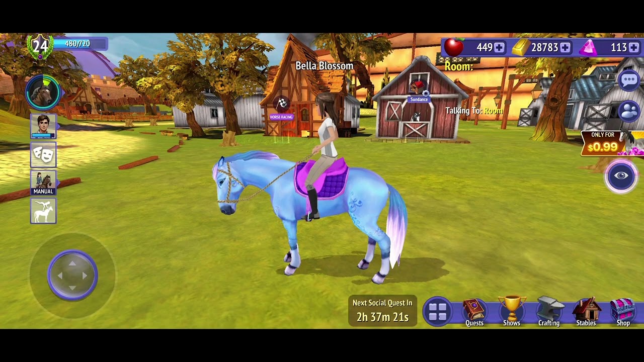 Horse riding