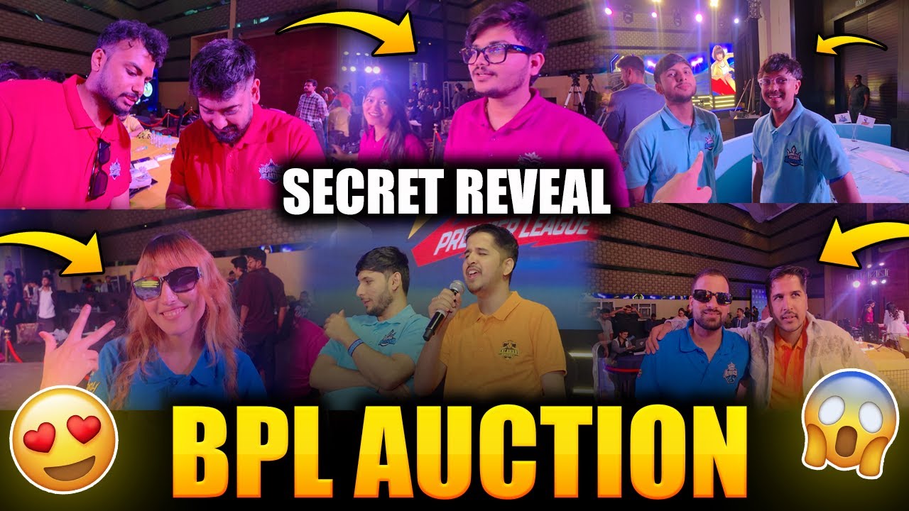 BPL AUCTION CHAOS 🔥 SECRET CREATORS FINALLY EXPOSED