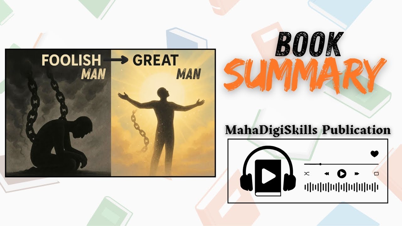 How to Change the FOOLISH HUMAN into the GREAT HUMAN | The Power of Forgiveness Book Summary inhindi