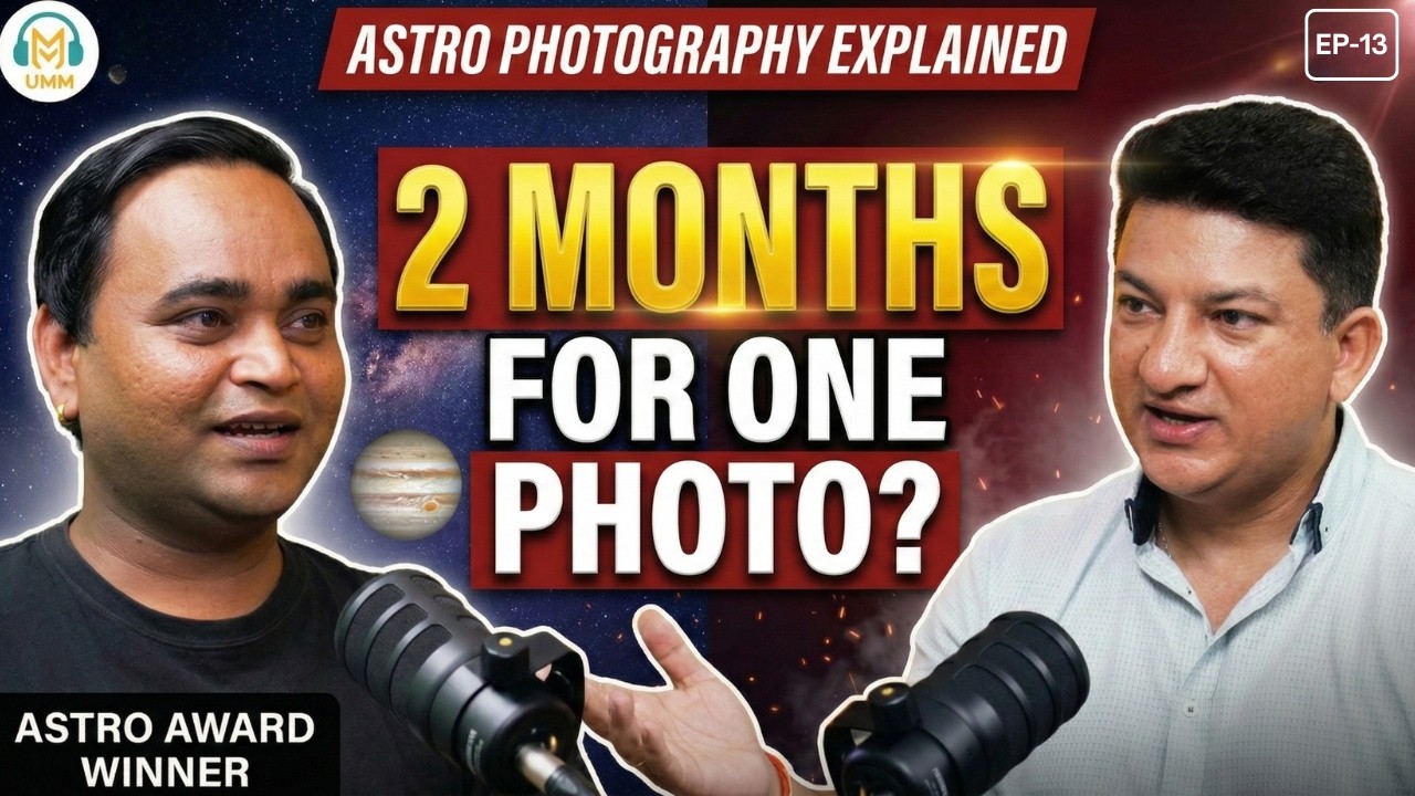 Astrophotography, NASA & Failure to Success | Taran Sohal | The UMM Show Ep 13