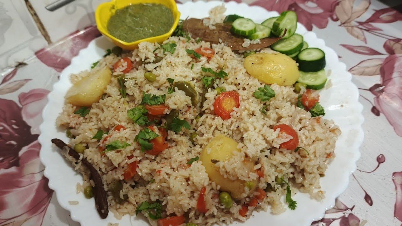 सर्दियों में बनने वाला टेस्टी वेज पुलाव रेसिपी |Veg pulao recipe|Easy and Delicious 😋 recipe 