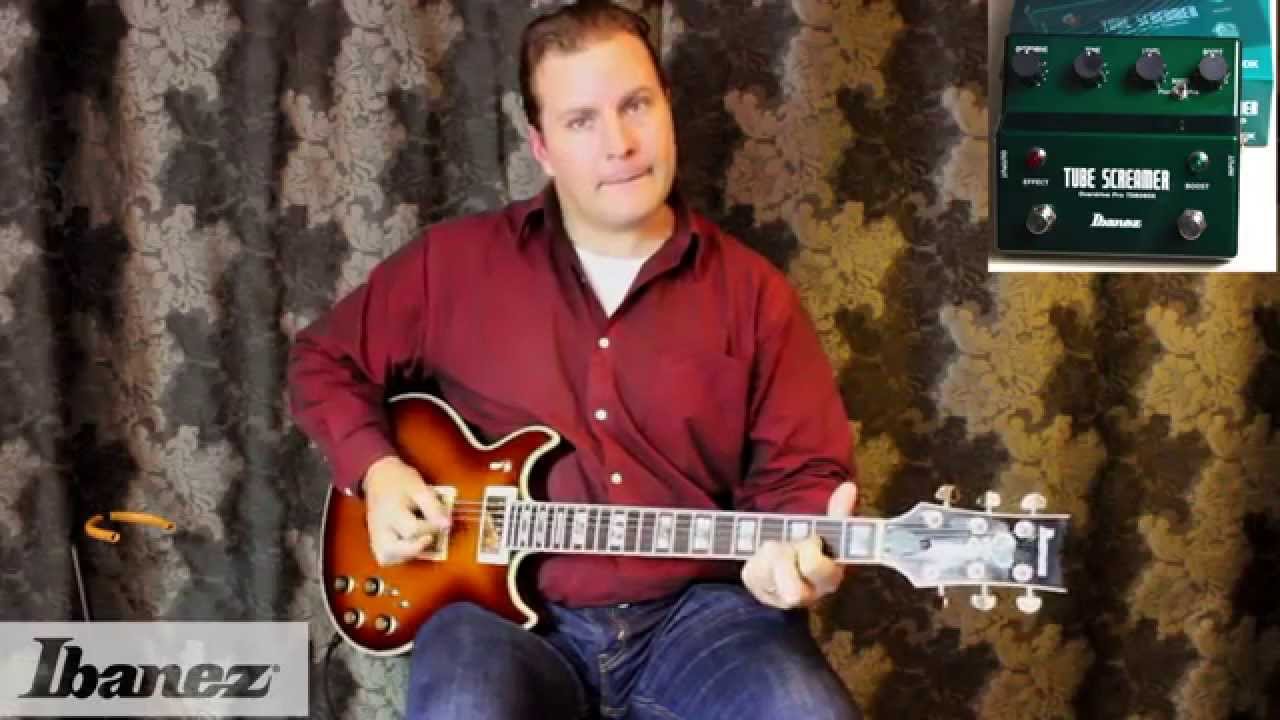 Ibanez Tubescreamer TS808DX Overdrive Pedal Demo by Nick Granville / Musicworks