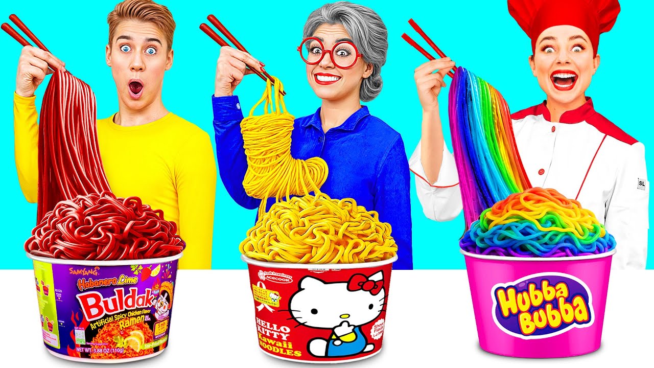 Кулинарный Челлендж: Я против Бабушки | Лайфхаки для Родителей от Crazy DO