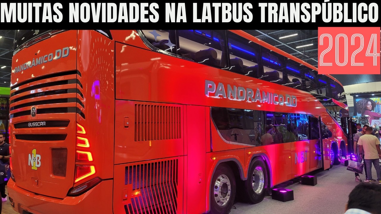 MUITAS NOVIDADES NA LATBUS / TRANSPÚBLICO 2024 EM SÃO PAULO | BUSSCAR, MARCOPOLO, COMIL, MASCARELLO