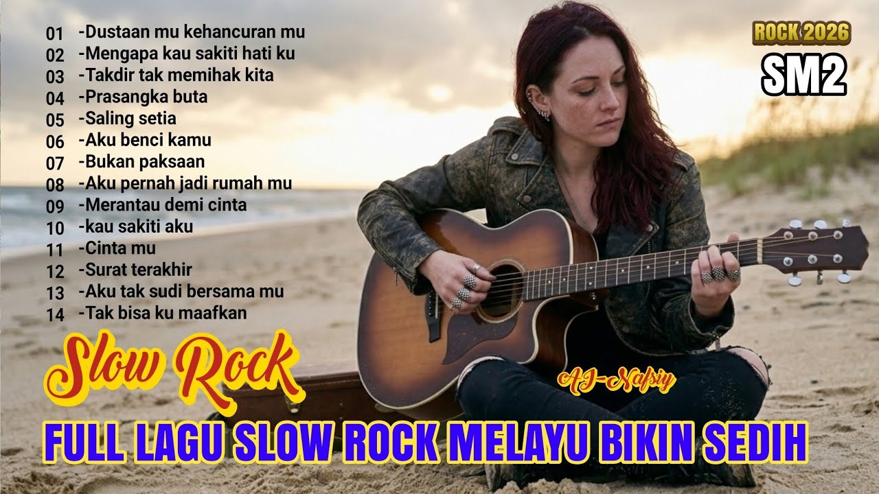 SLOW ROCK MELAYU 2026 || Bikin sesak di hati kalo kekasih menghianati