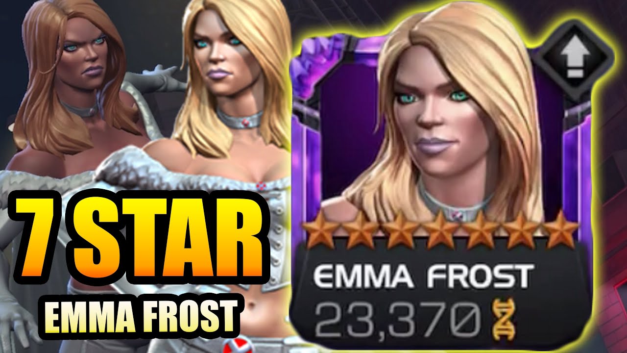 The Best 7 Star Utility Pick?!?! - 7 Star Emma Frost Rank 2 Gameplay - Marvel Contest of Champions