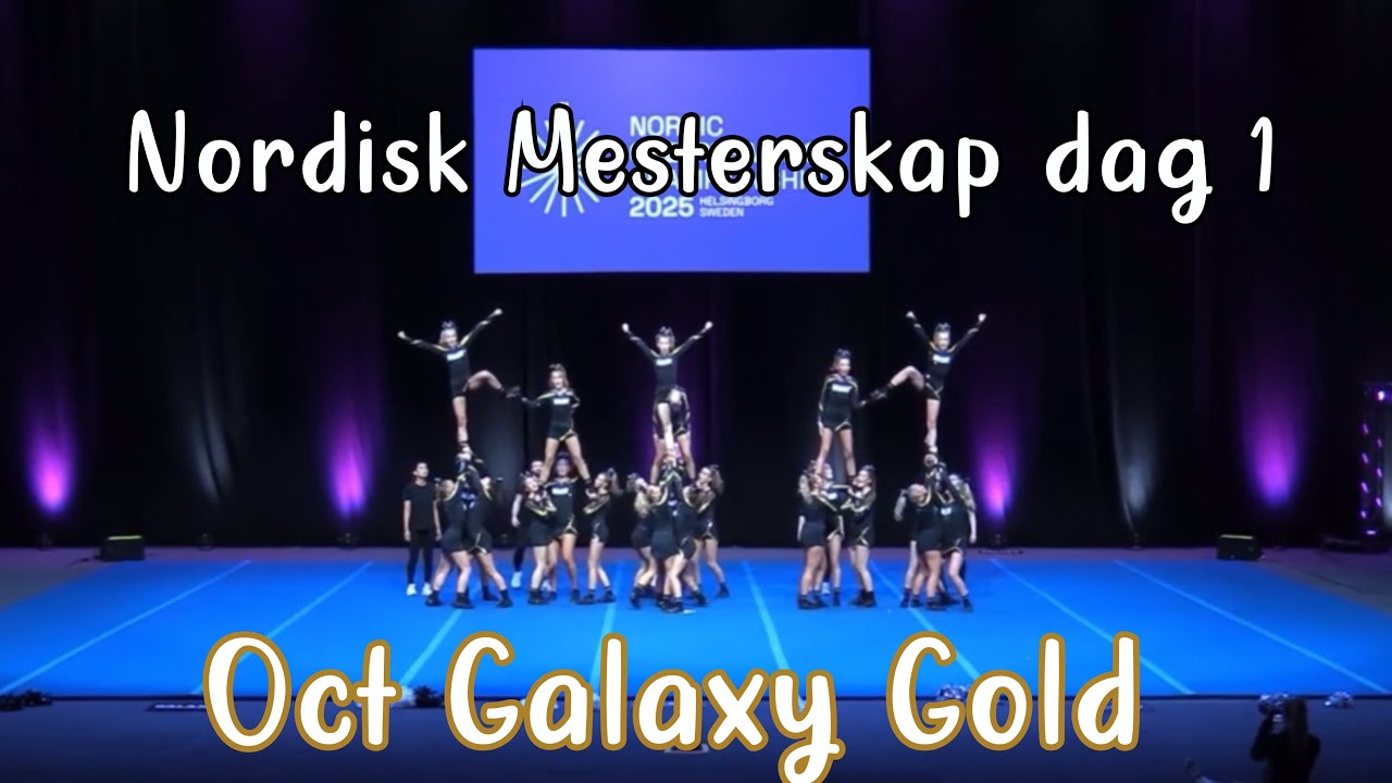 Nordisk 25 - Oct Galaxy Gold - Dag 1