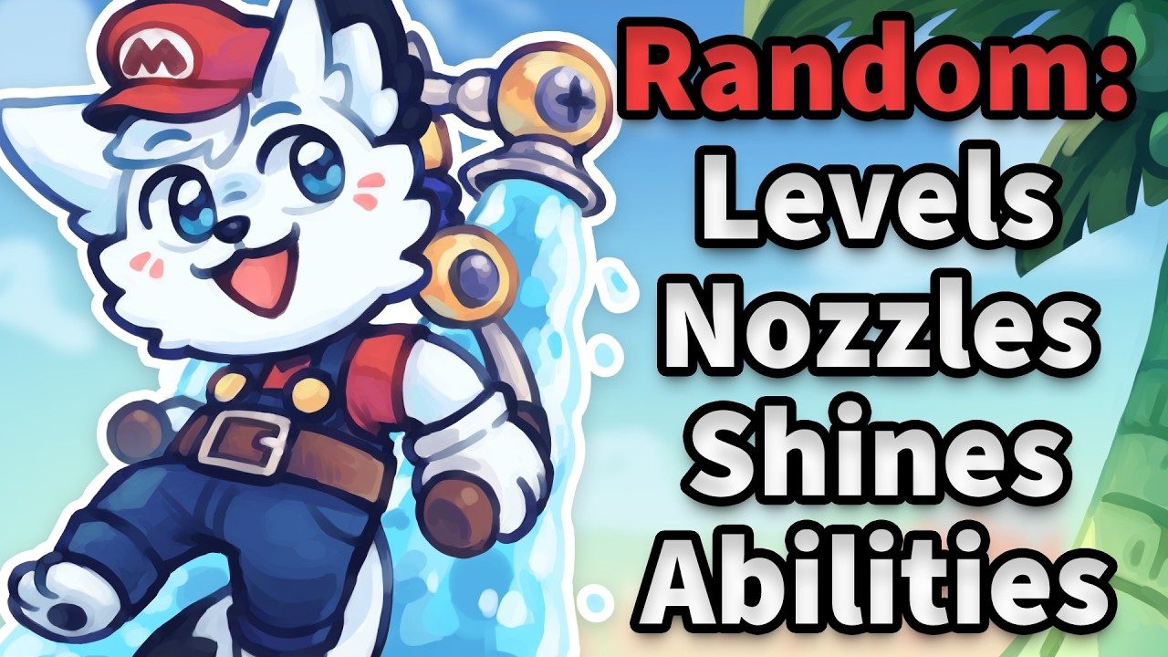 Mario Sunshine but Everything is RANDOMIZED
