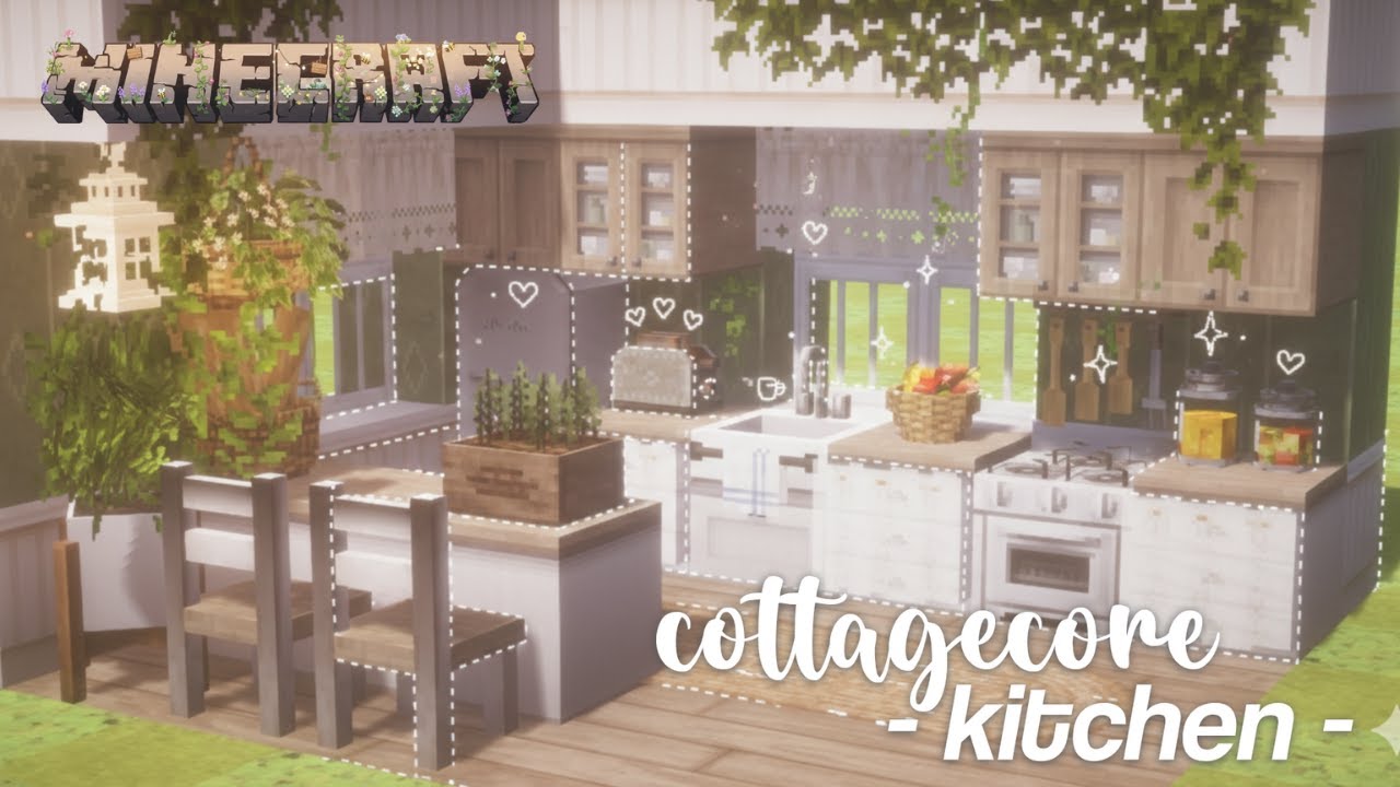 🌿✨ Minecraft ASMR Building a Cozy Cottagecore Kitchen &ndash; Relaxing, No Talking ˚₊&middot; ͟͟͞͞➳❥