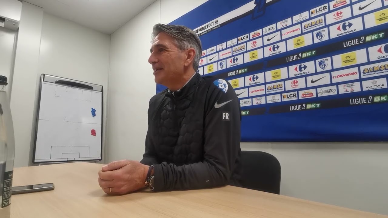 Franck Rizzetto avant FC Annecy - GF38