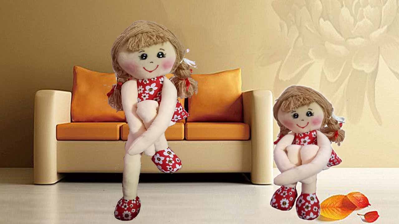 How to make Soft Toys at home | Soft toy Doll banane ka tarika free pdf pattern ke saath
