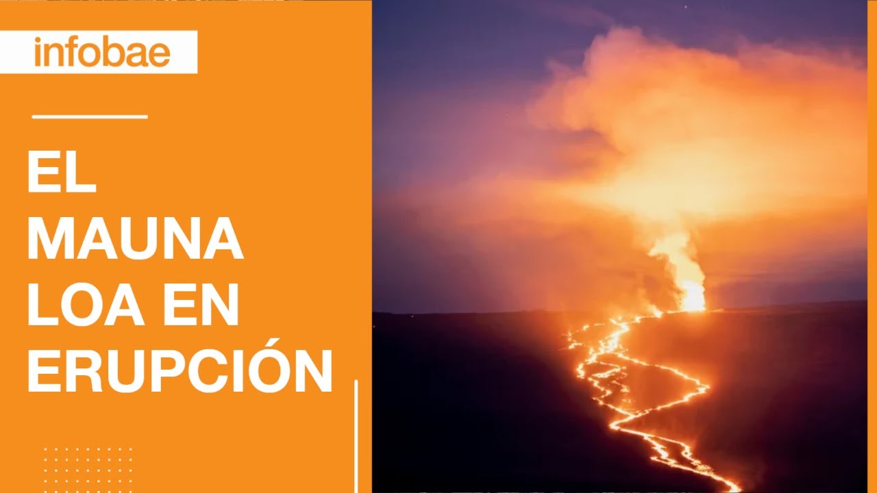 Impactantes imágenes: el volcán más grande y antiguo de Hawai sigue en erupción