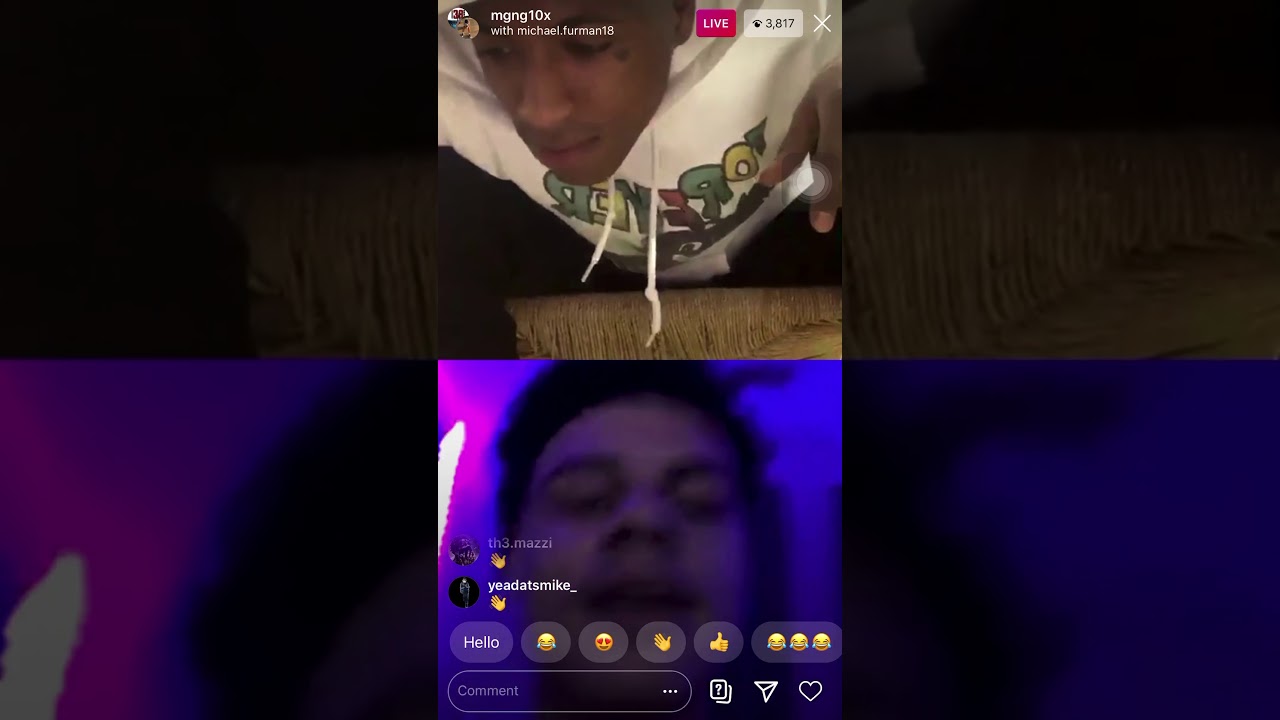 Nba youngboy On IG Live With fans and dissing Atk