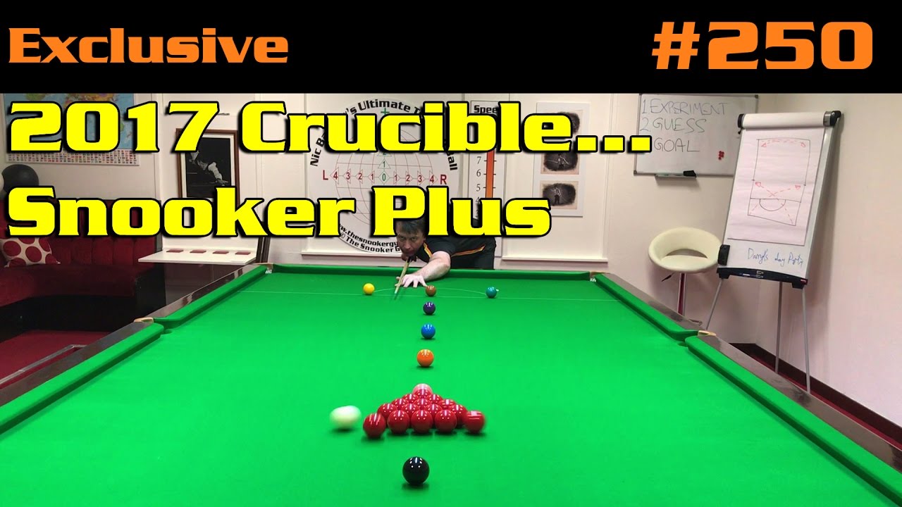 Crucible Exclusive – Snooker Plus in 2017
