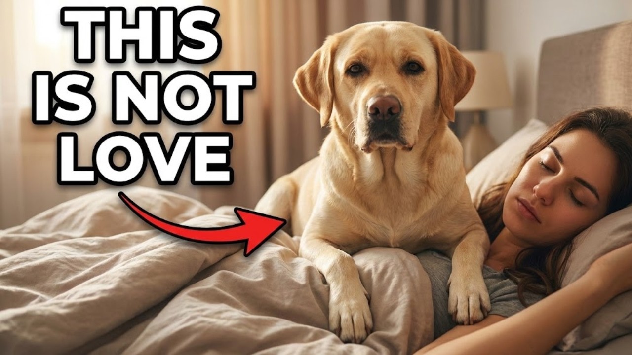 If Your Dog Suddenly Climbs on You, There’s a REAL Reason