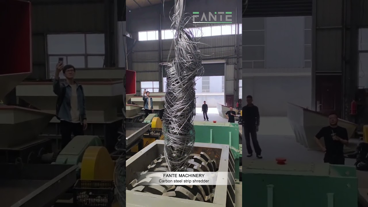 Scrap Steel Shredder Manufacturer | Heavy Duty Industrial Shredder