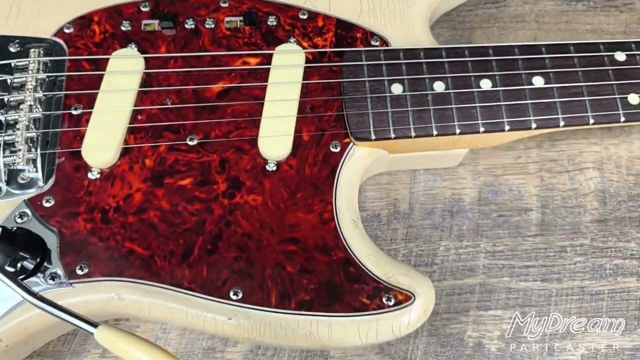 MyDream Partcaster Custom Build - Relic Desert Sand Mustang