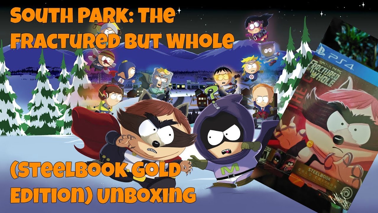 South Park: The Fractured But Whole SteelBook Gold Edition Unboxing