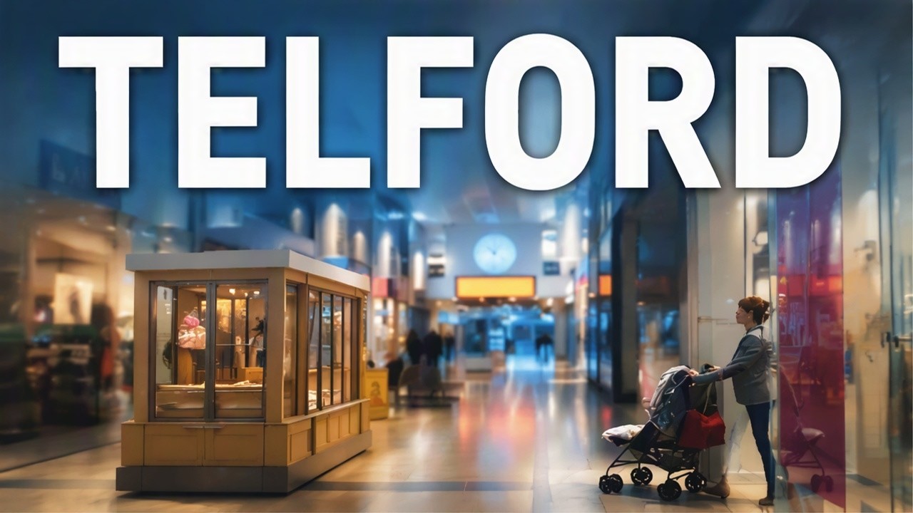 Является ли торговый центр TELFORD мегамоллом? Прогулка по магазинам, июль 2026