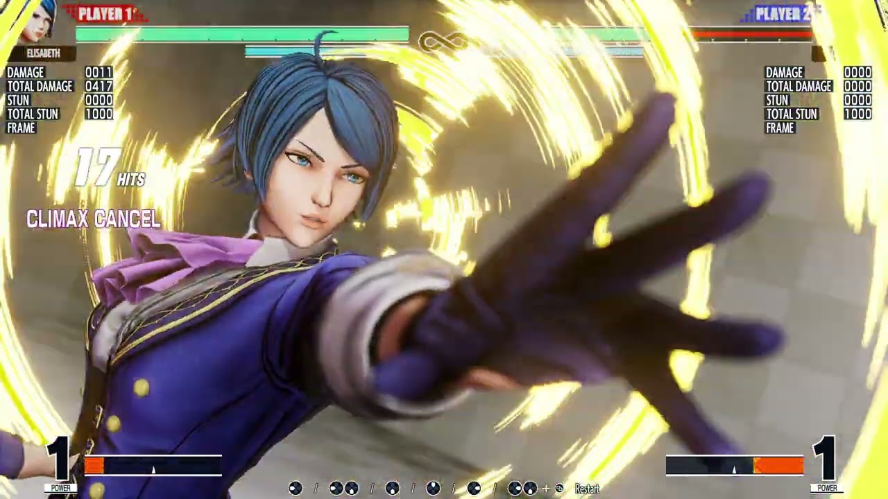 KOF XV: Combos con Elisabeth [2.10]