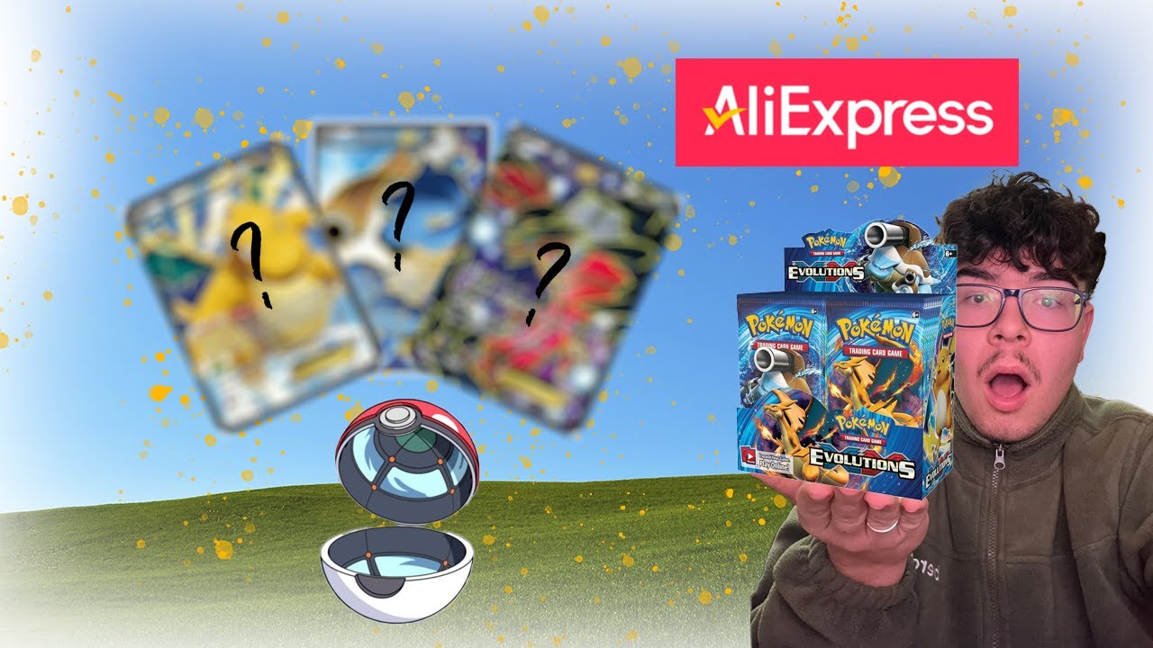 COMPRO UN PAQUETE DE POKÉMON DE ALIEXPRESS POR 10€ Y ME TOCA...