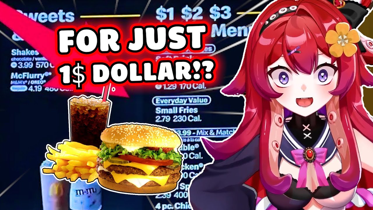 Berry Reacts To The McDonald's 1$ Menu...