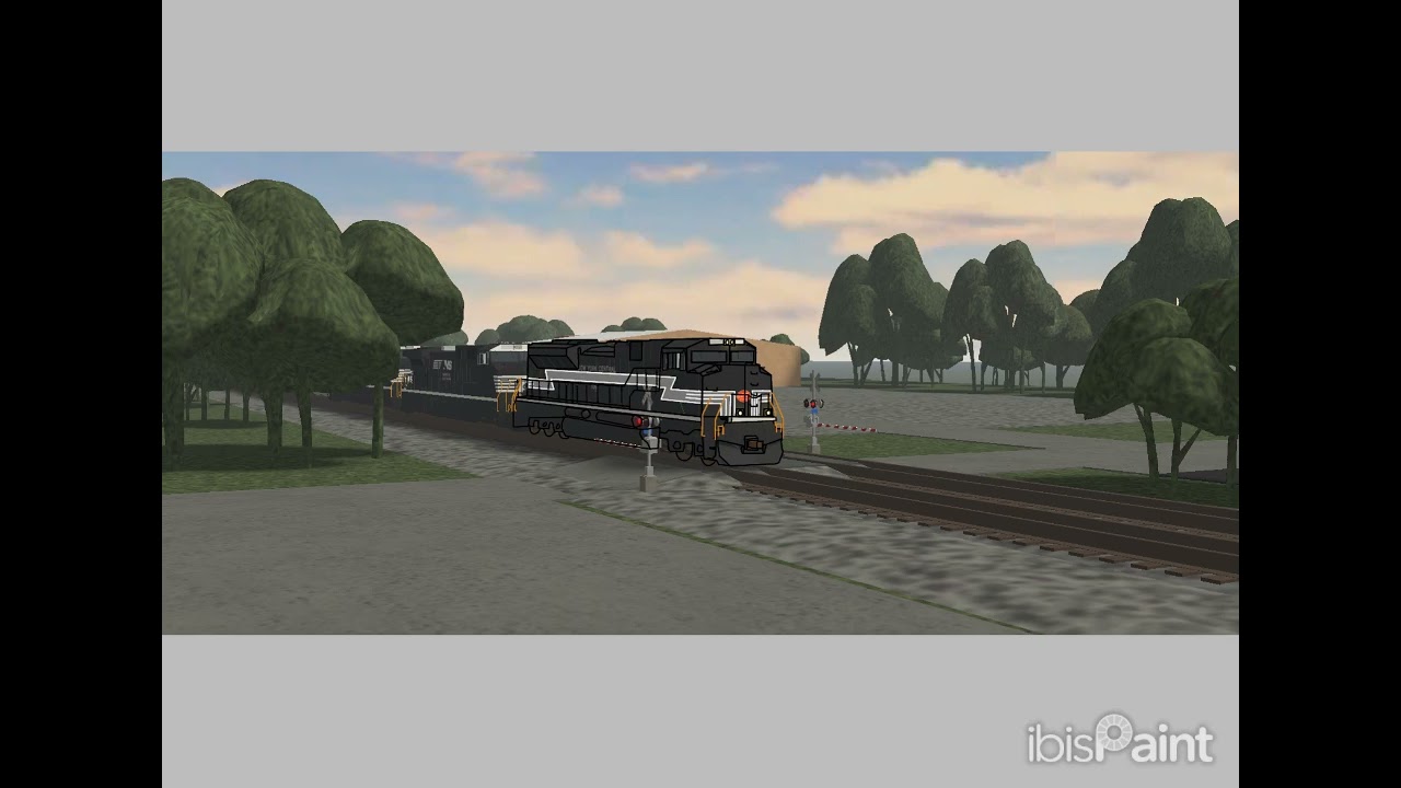 Drawing Norfolk Southern 1066!