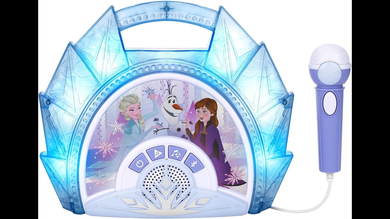 eKids Frozen Karaoke Machine: Singalong Fun!