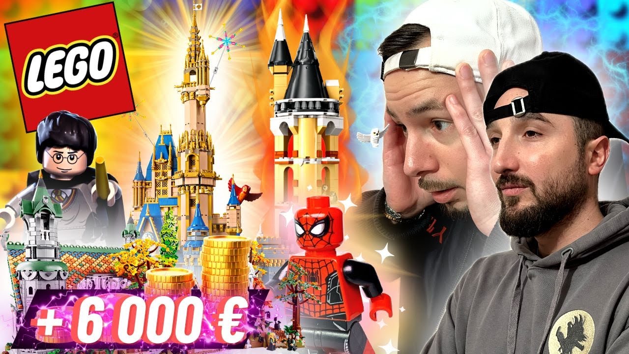 MON INCROYABLE ET RARE COLLECTION LEGO ! DISNEY, HARRY POTTER, MARVEL, STAR WARS ETC...