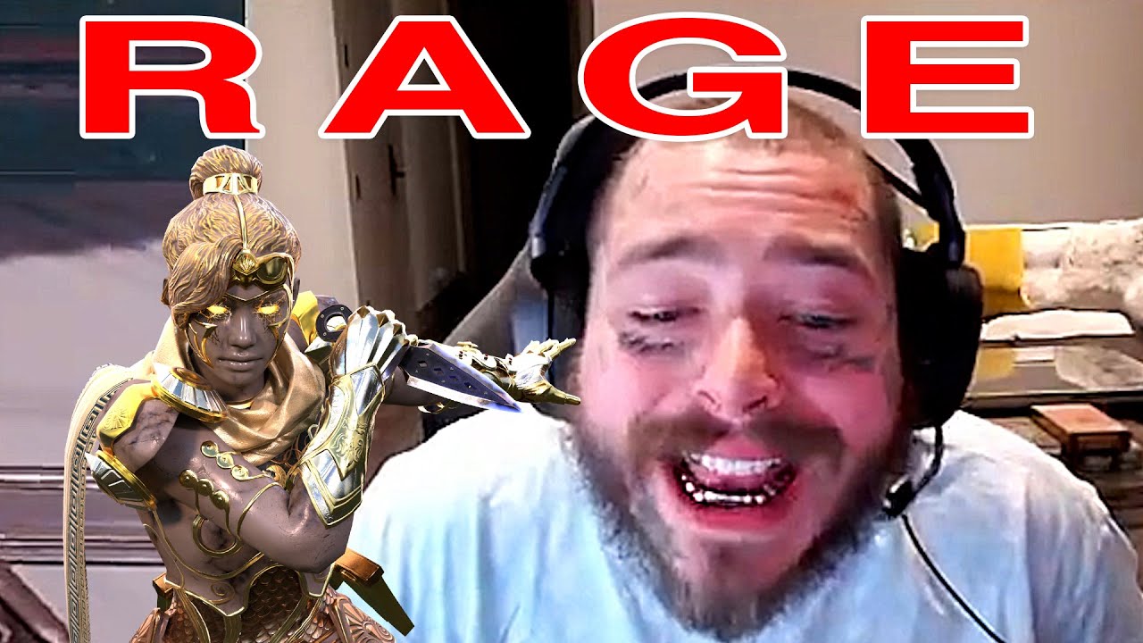 Post Malone Rage/Funny Twitch Moments Compilation